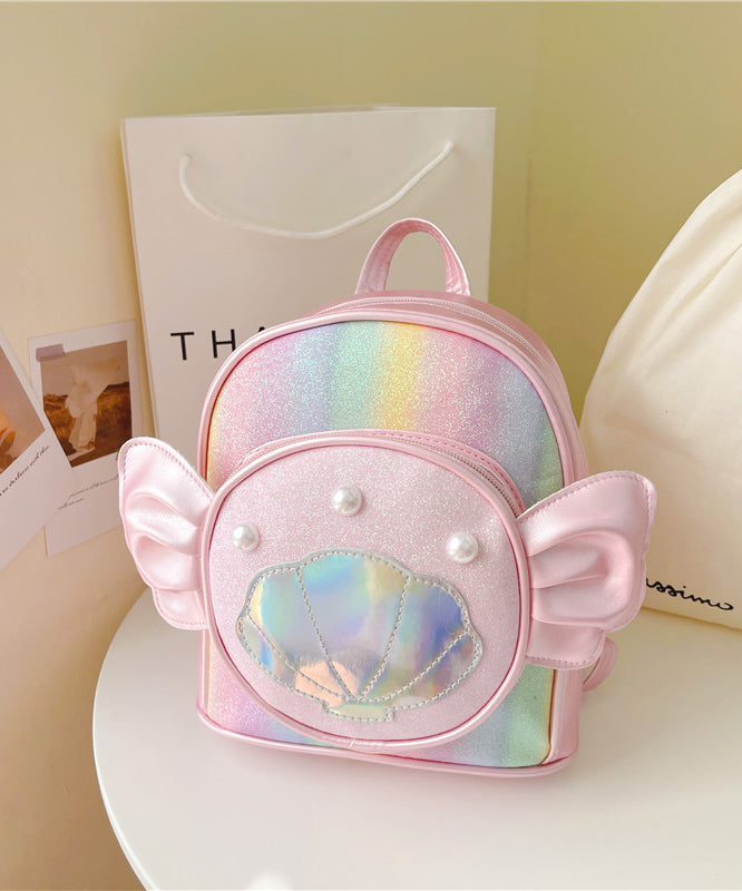 New Pink Princess Sparkling Children's Backpack Bag IU026