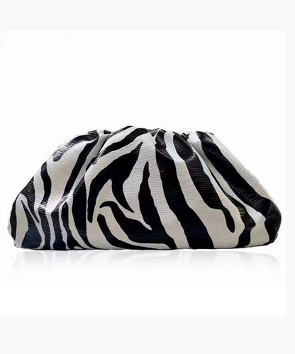 New Zebra Wrinkle Large Capacity Tote Handbag GG067