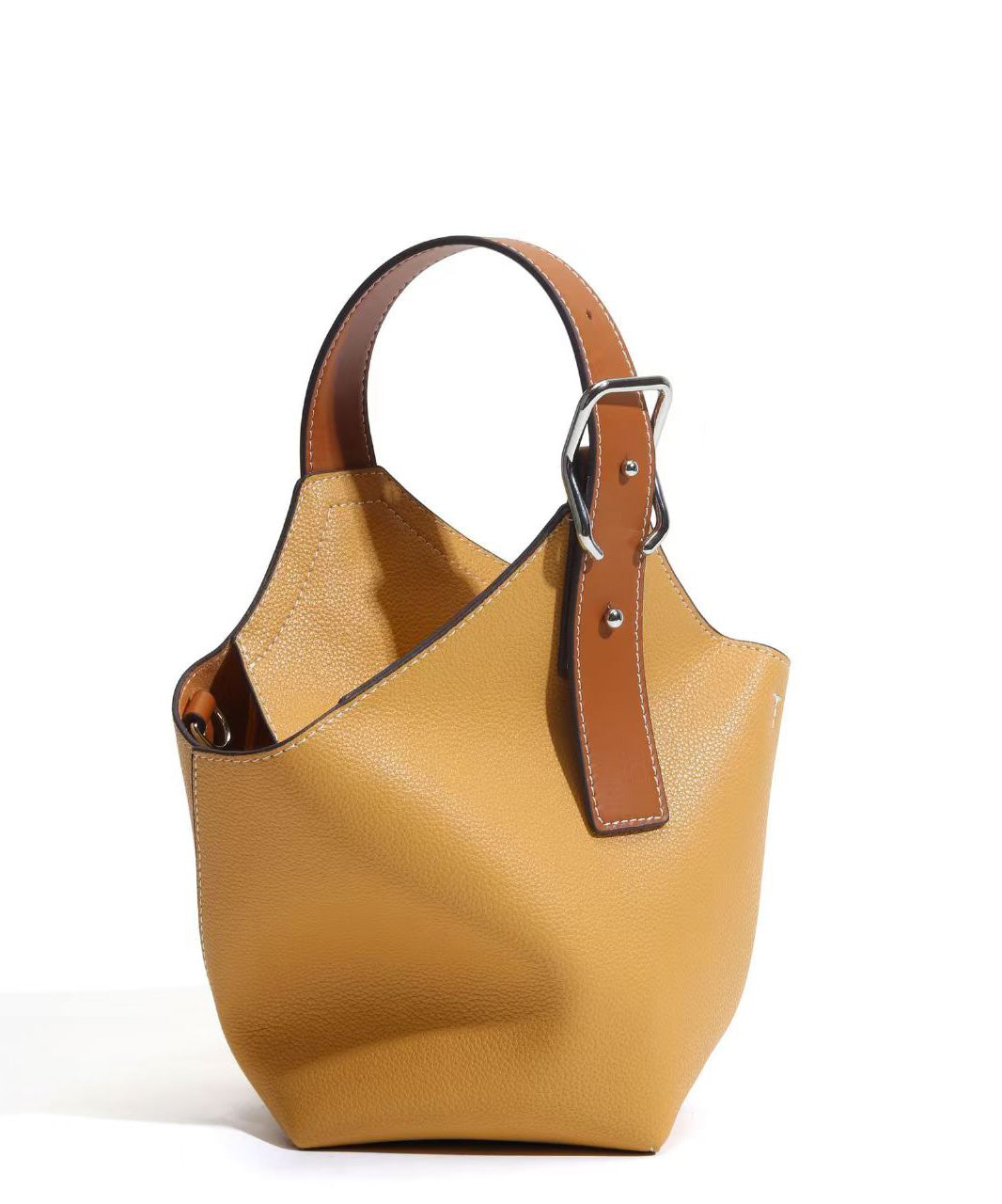 Brown Shoulder Original Bag Durable Solid Design