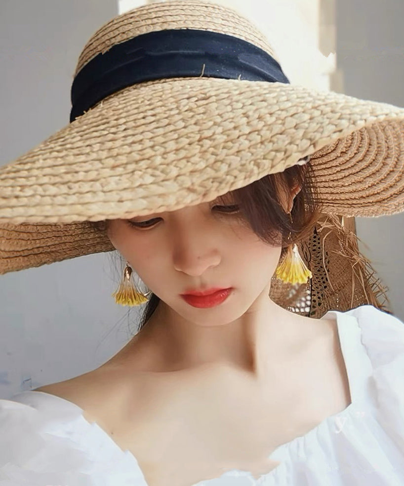 Earrings Yellow Alloy Floral Holiday Design Original Drop