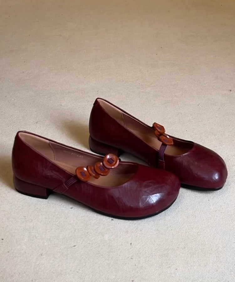 Casual Splicing Women Red Shoes Faux For Flat Leather