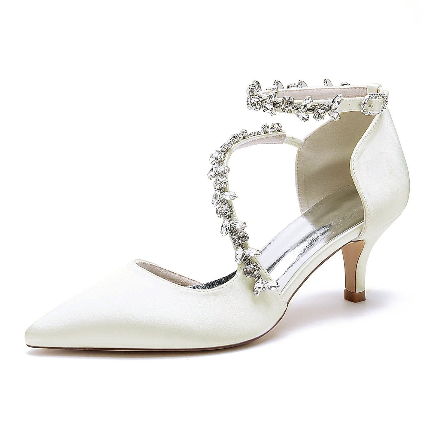 for Shoes Heel Pointed-Toe Wedding Women – Kitten Elegant