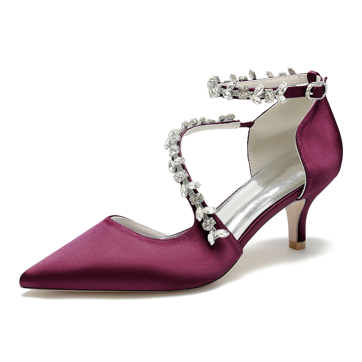 for Shoes Heel Pointed-Toe Wedding Women – Kitten Elegant
