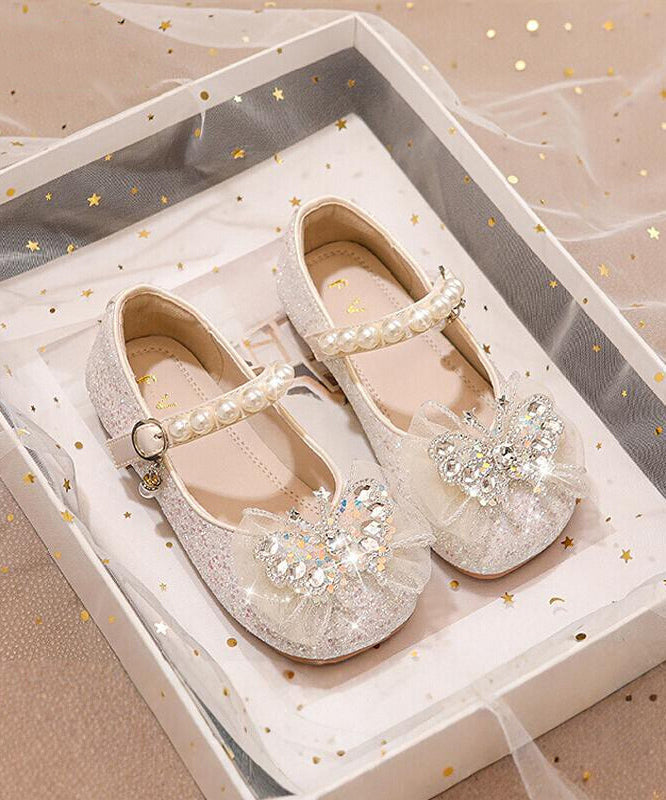 Weiche 2025 Silber Neue Zirkon Nagel Prinzessin Schuhe Sohle Perle