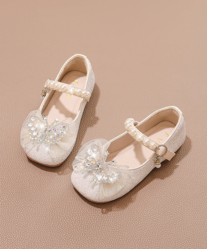 Weiche 2025 Silber Neue Zirkon Nagel Prinzessin Schuhe Sohle Perle