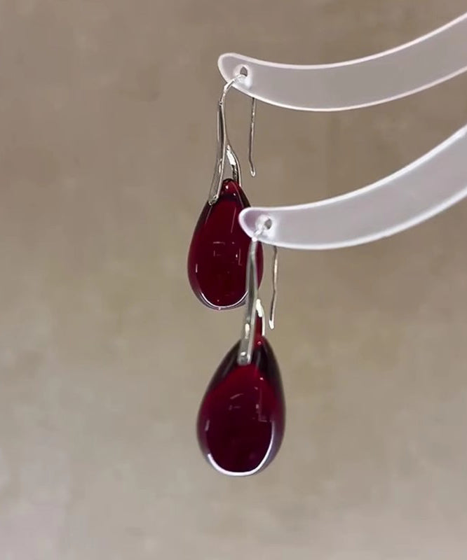 Copper Overgild Glaze Simple Drop Colored Mulberry Water