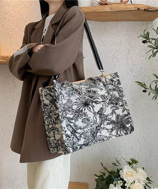 Frühlings-Handtasche mit großer Kapazität und Jacquard-Stickerei HJ1059