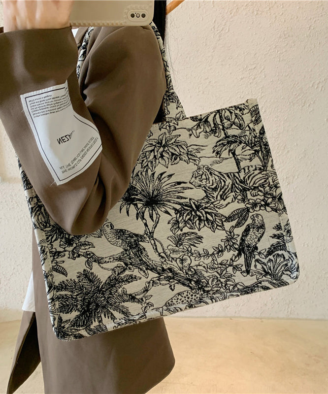 Frühlings-Handtasche mit großer Kapazität und Jacquard-Stickerei HJ1059