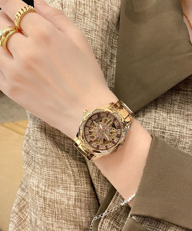 Zircon Silk Stainless Steel Glass Style Reinforced Sunflower