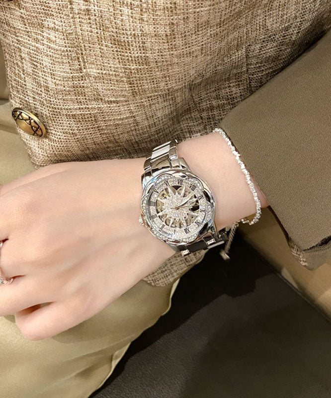 Zircon Silk Stainless Steel Glass Style Reinforced Sunflower