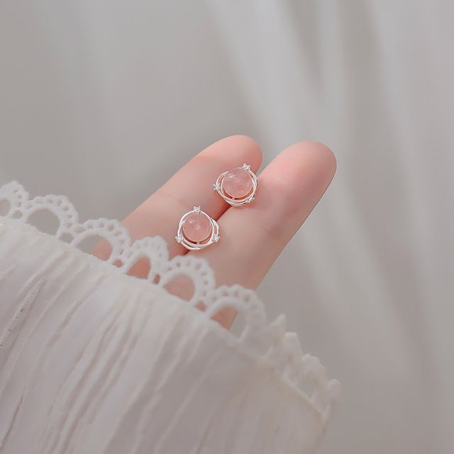 Bead Stud Earring
