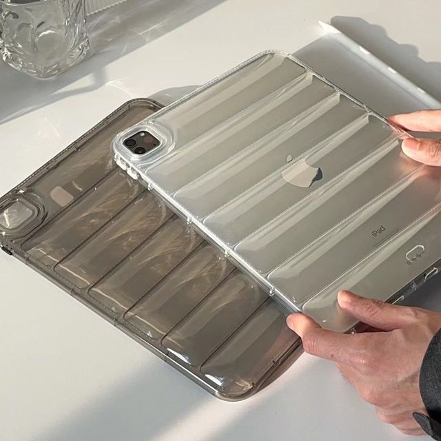 Textured Case iPad Transparent