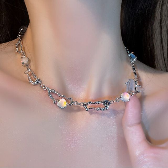 Layered Moonstone Necklace