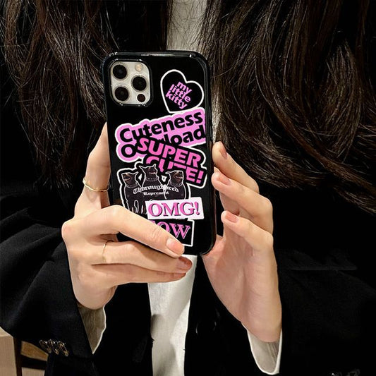 Lettering Case Phone