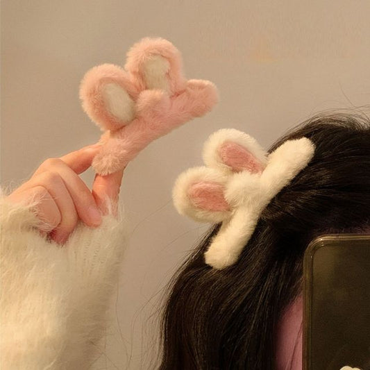 Yarn Ear Rabbit Clip Hair