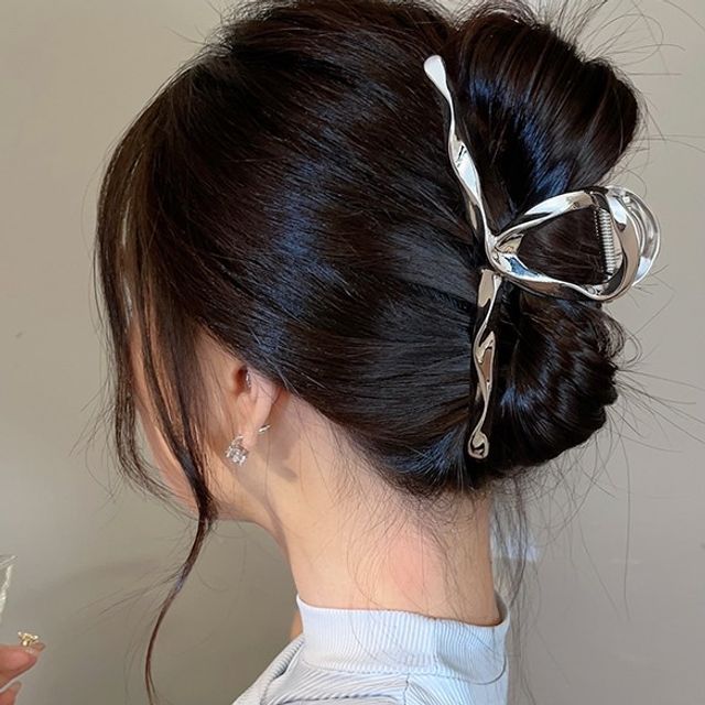 Faux designs) Pearl Clamp / Hair Alloy (various Twisted