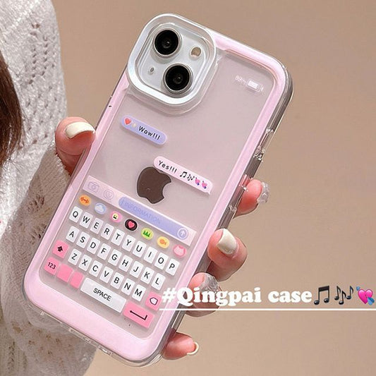 Case Phone Print Keyboard