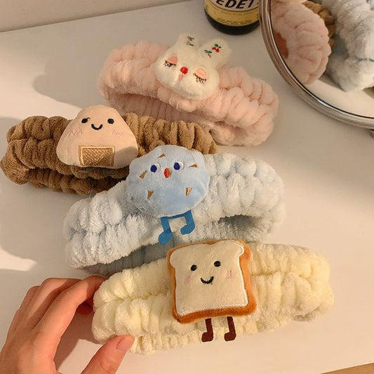 Headband Face Wash Cartoon