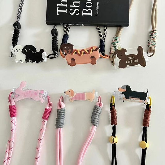Phone On Clip (Various Designs) Lanyard Animal