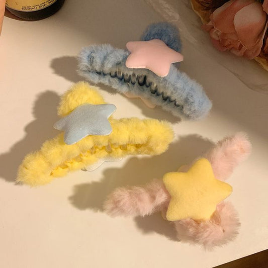 Clamp Star Hair Chenille