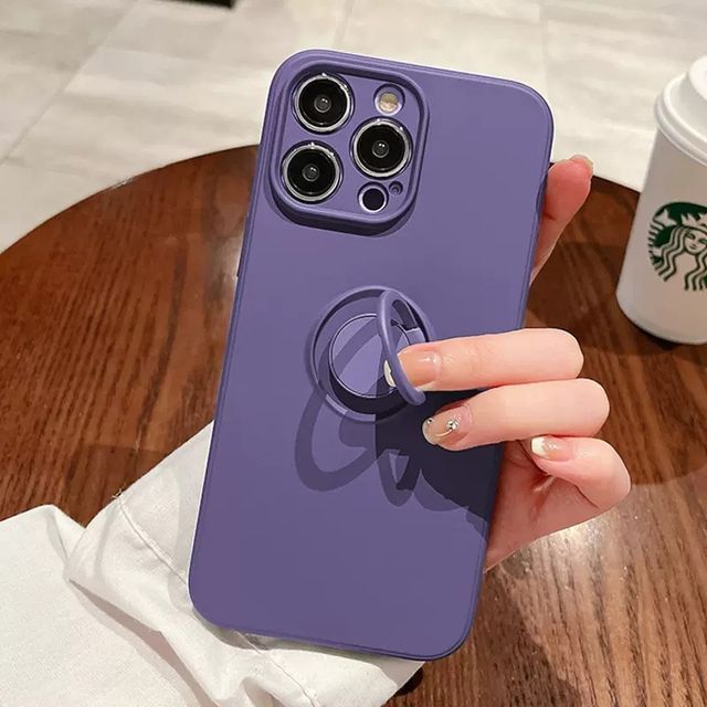 Phone Stand Case Plain Ring