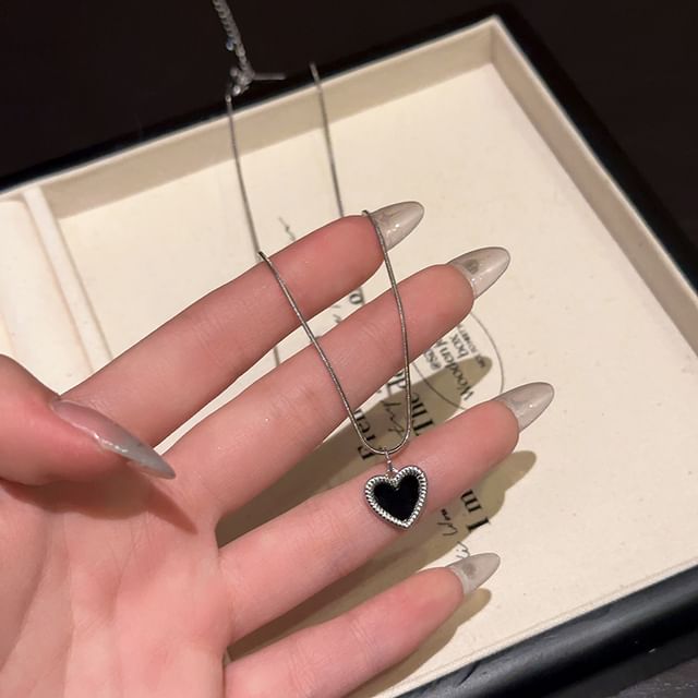 Pendant Necklace Choker Star Alloy Heart / Set