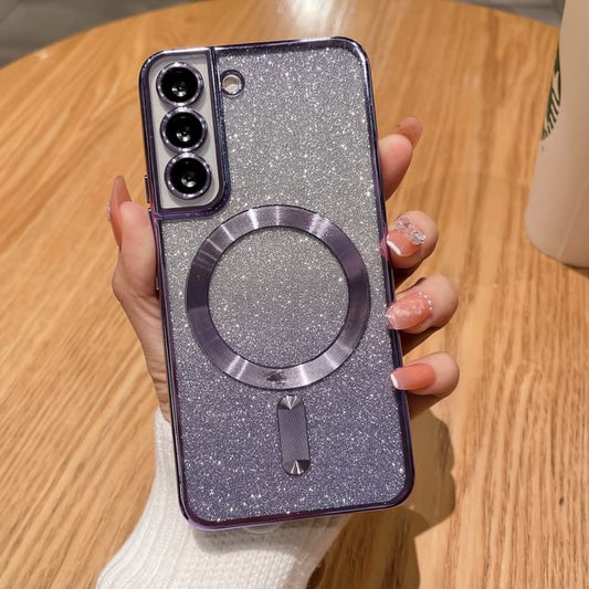 Case Glitter Phone Magnetic