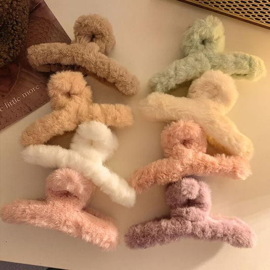 Plain Clamp Hair Chenille