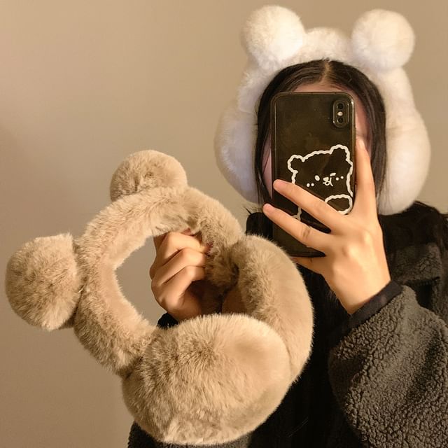 Earmuffs Ear Bear Chenille