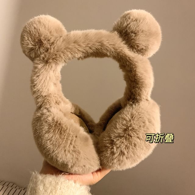 Earmuffs Ear Bear Chenille