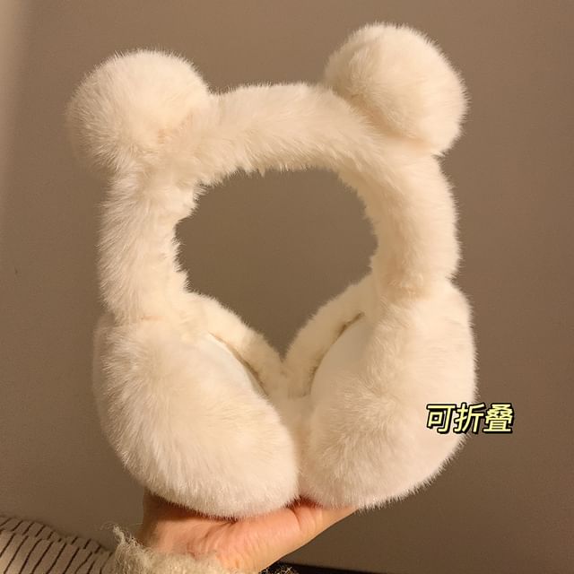 Earmuffs Ear Bear Chenille