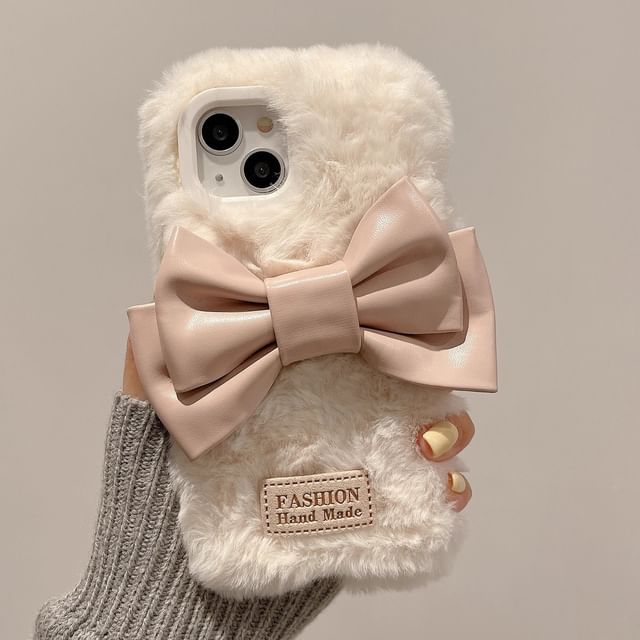 Case Bow Chenille Phone