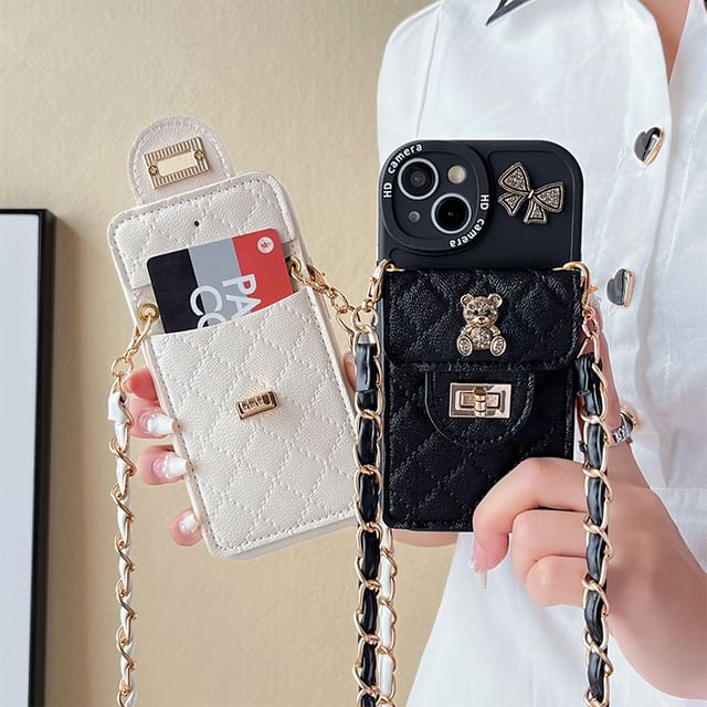 Bear Case Card Holder Phone