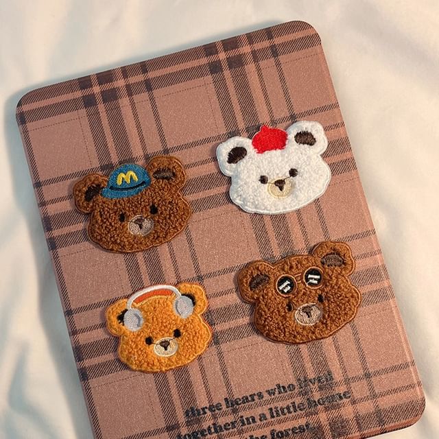 Bear Case Plaid iPad