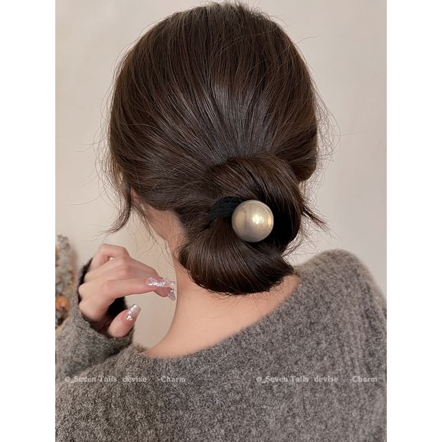 Faux / Pearl Tie Hair Set