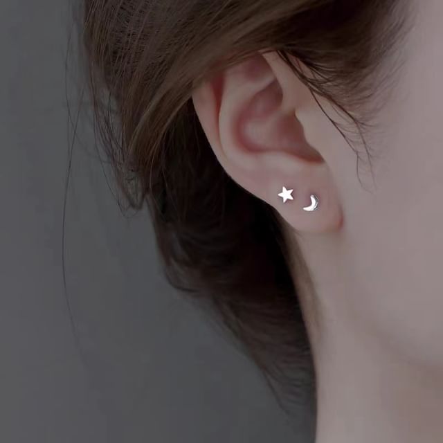 Silver (Various Stud Sterling Earring Designs)