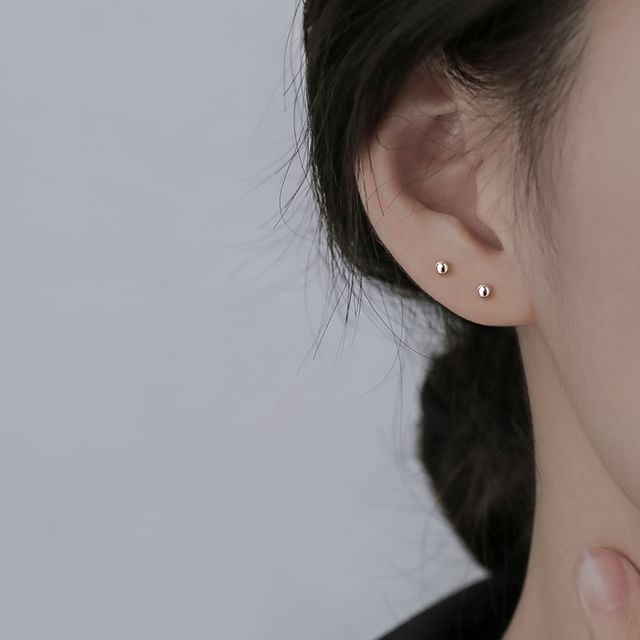 Silver (Various Stud Sterling Earring Designs)