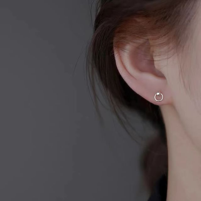 Silver (Various Stud Sterling Earring Designs)