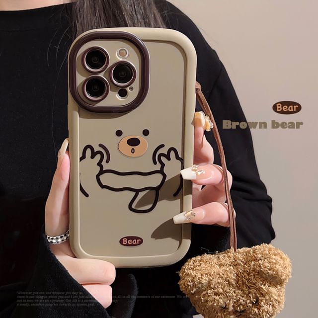 Phone Print Case Bear