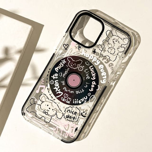 Phone Record Vinyl Case Animal