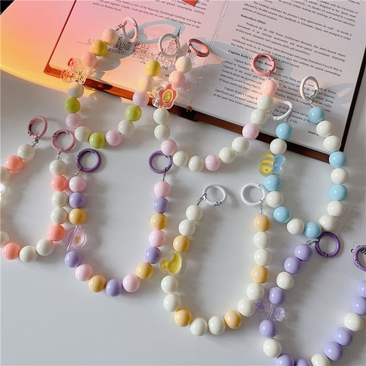 Bow Bead Strap Phone