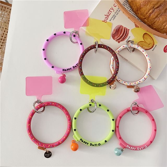 Lanyard Pad with Strap Phone Hoop