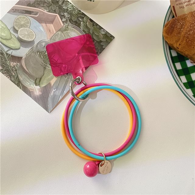 Lanyard Pad with Strap Phone Hoop