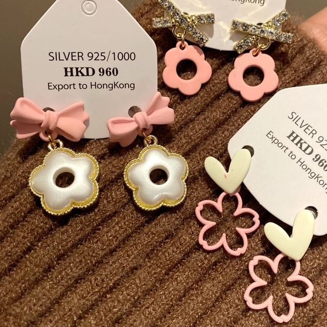 Resin Designs) Earring (Various Alloy