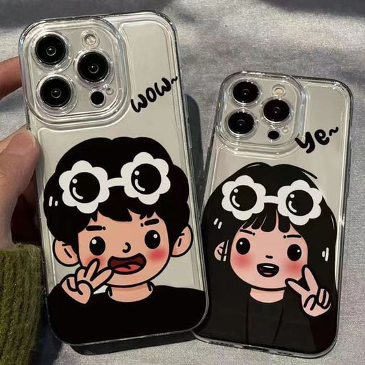 Cartoon Matching Couple Phone Case