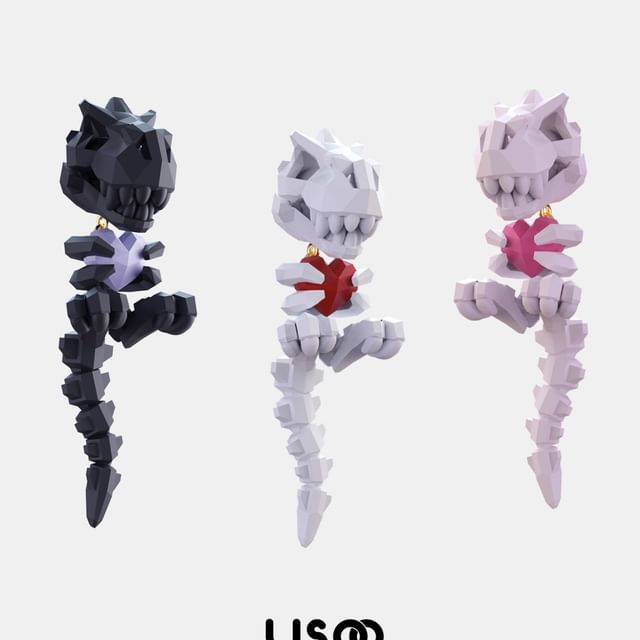 Stud Dinosaur / Clip-On Ear Earring