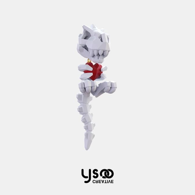 Stud Dinosaur / Clip-On Ear Earring