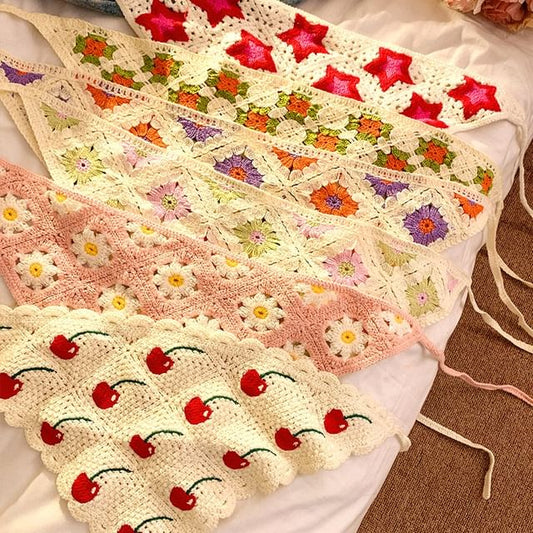 Head Scarf Designs) (Various Triangle Embroidered