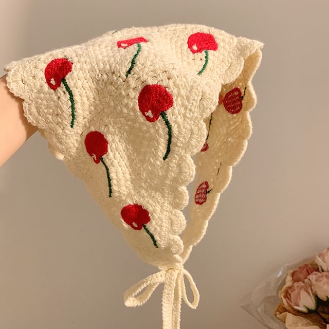 Head Scarf Designs) (Various Triangle Embroidered
