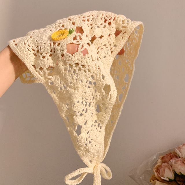 Head Scarf Designs) (Various Triangle Embroidered